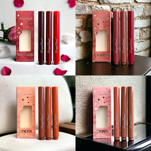 Dragon Ranee pck of 3 Lipstick