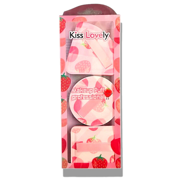 Kiss Lovely 3 Pcs Puff Pack