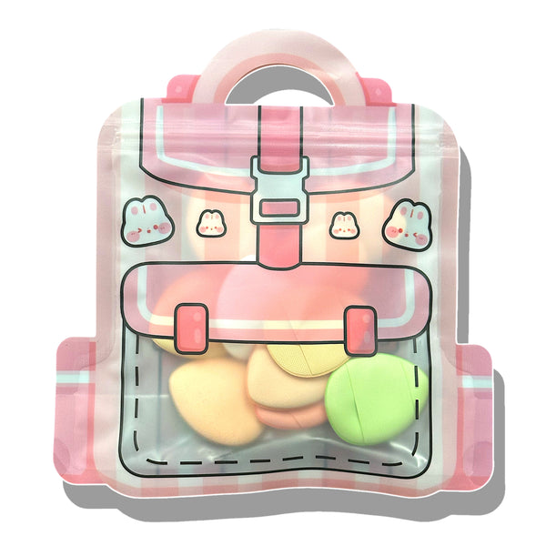 Snack Bag Cartoon Backpack Mini Puffs