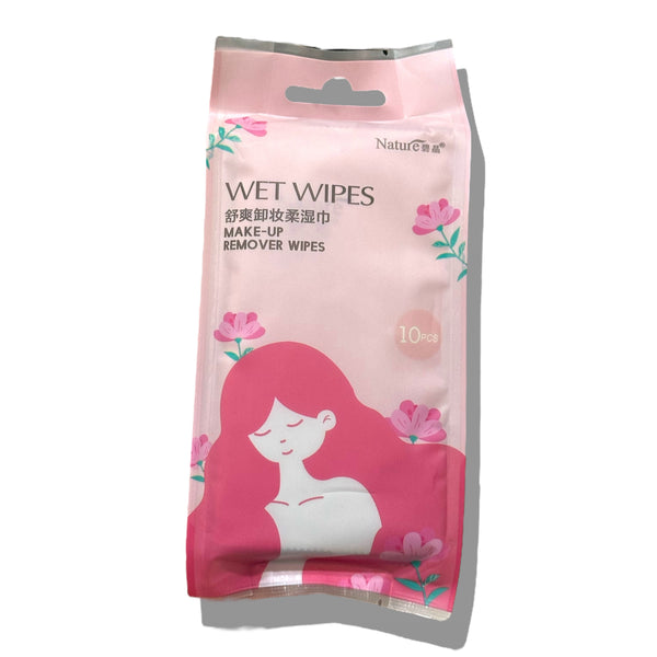 Wet Wipes Makeup Remover 10 PCS